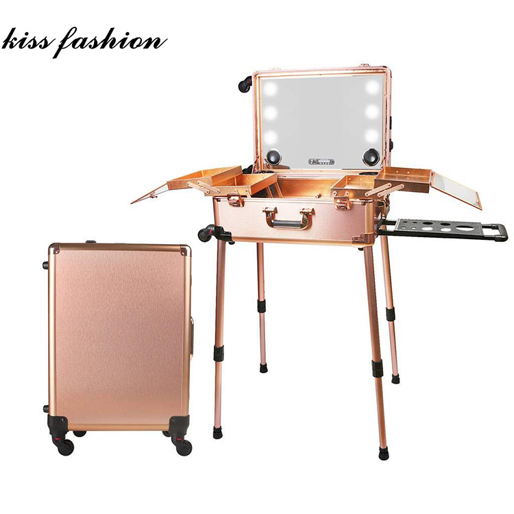 makeup case with lights