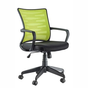 Luxo escritório comercial moderno cadeira Mid-Back Nylon Base giratória Design para Mesas Computador Mesh elaboração