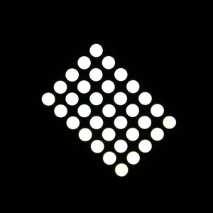 Programmier bare Anzeige des Aufzugs 5x7 LED-Punkt matrix 7x5 LED-Anzeige - Product Image 4
