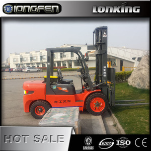 FD35 Lonking מותג <span class=keywords><strong>3</strong></span>.5 טון דיזל מלגזת עם פנאומטי צמיג צמיג מוצק
