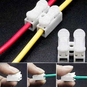 Rápida Conector do Cabo CH-2 Imprensa Tipo Auto-Bloqueio Primavera Bloco <span class=keywords><strong>Terminal</strong></span> de Fiação Elétrica