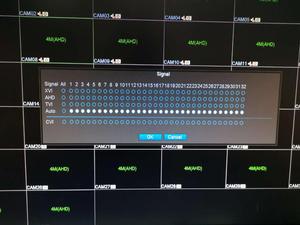 H.265 Dvr 32ช่องรองรับอินพุต Ahd BNC XM เมนบอร์ดซอฟต์แวร์ VMS Xmeye Mobile Apps มุมมองระยะไกล - Product Image 4