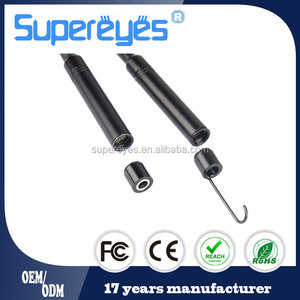 Supereyes N015 2M 6.5FT עמיד למים 7mm 100X גמיש usb דיגיטלי נחש צינור אנדוסקופ borescope פיקוח מצלמה עם LED
