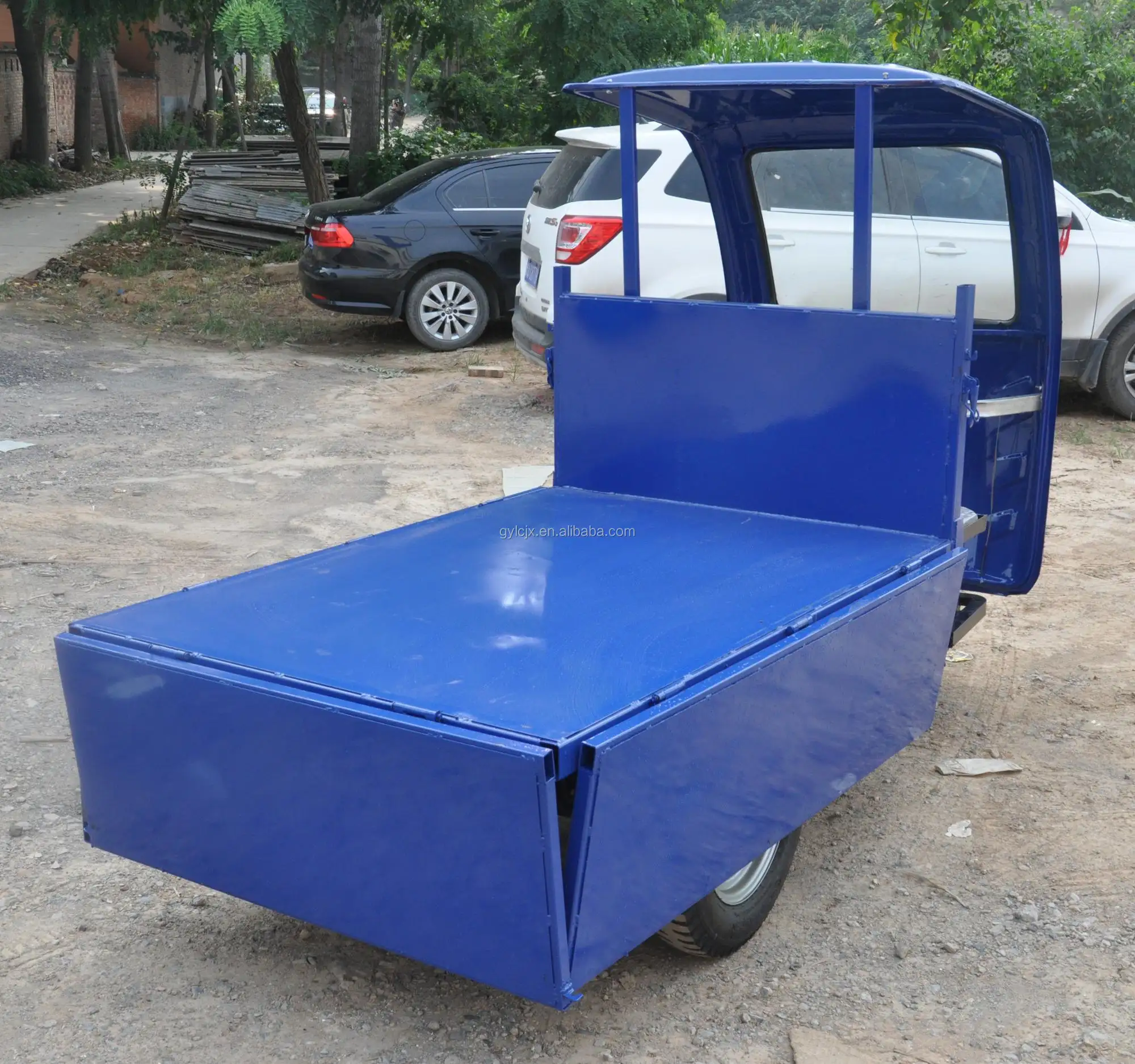 Tự Dỡ Mini Dumper Xe Tải Chở Hàng Ba Bánh/Xe Đạp Chở Hàng Điện Trike/Người Lớn Điện Trike Với Động Cơ Điện