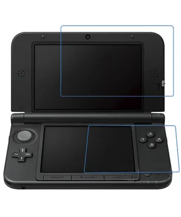 ป้องกันรอยขีดข่วนซูเปอร์ล้างนุ่ม PET ฟิล์มป้องกันหน้าจอสำหรับ Nintendo 3DS LL 3DS XL