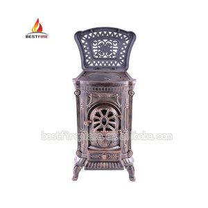西洋古董铸铁便携式中国木炉 - Product Image 5