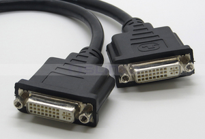 DMS-59 to Dual <strong>DVI</strong> Video Cable 59pin DMS TO 2*<strong>DVI</strong> support NVS440, Natirx 4 , FireMV 2200