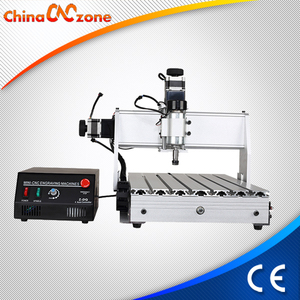 自制微型数控铣床 3 轴 3040 T-DJ V2 带限位开关和自动检查工具 - Product Image 2