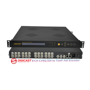 8 <strong>Channels</strong> Encoder Digital TV Broadcast with MPEG4 AVC/MPEG-2 SD Cable TV Digital Encoder for Outdoor Broadcasting Equipment - Product Image 1