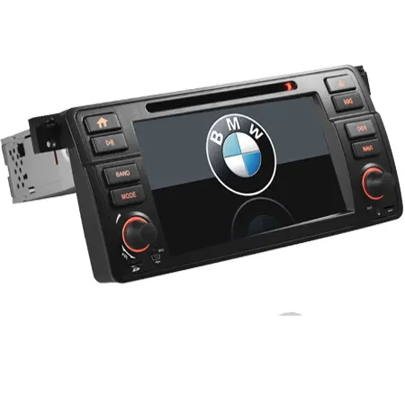 7 "HD 1 الدين مشغل أسطوانات للسيارة لاعب ل BMW E46 M3 مع 3G GPS BT راديو ستيريو RDS USB SD عجلة القيادة التحكم Can bus شحن خريطة