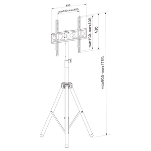 2018新しい望遠鏡三脚テレビスタンド - Product Image 2