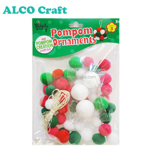ชุดอุปกรณ์งานฝีมือสำหรับเด็ก,ที่รองแก้วปอมปอมสร้างสรรค์ - Product Image 4