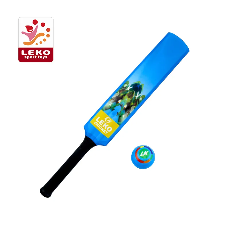 Promotionnel PU mousse doux jeu de cricket batte de cricket et balle pour Enfants éviter les blessures