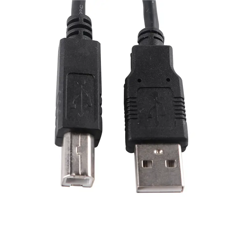 عالية الجودة من الذكور إلى الذكور USB 2.0 نوع B AM إلى BM كابل الكمبيوتر