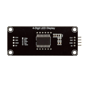 0.36 zoll 7 Segments 4 Digit LED Display Tube Decimal TM1637 Clock Double Dots Module 0.36 "White Display - Product Image 3