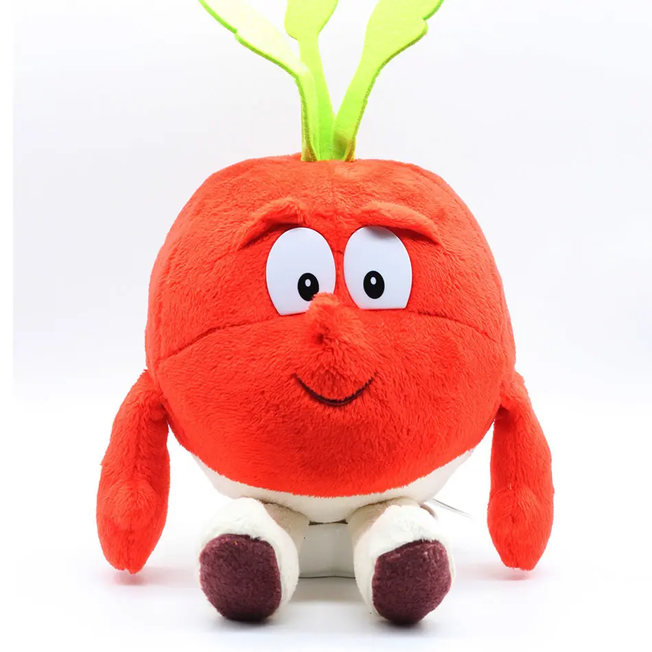 Vendita calda frutta e verdura stile verdure cavolfiore fungo morbido frutta verdura peluche