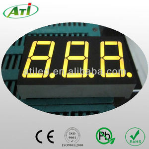 0.28 inch super <strong>red</strong> three <strong>digit</strong> 7 <strong>segment</strong> <strong>LED</strong> <strong>display</strong>, 3 <strong>digit</strong> <strong>LED</strong> - Product Image 3