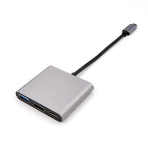 <strong>USB</strong> C Hub Type C to <strong>HDMI</strong> 4K+<strong>USB</strong> 3.0+<strong>USB</strong>-C Converter Cable Charging Port <strong>Adapter</strong> - Product Image 4