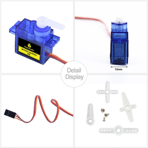 Keyes tudio 9G 23*12,2*29mm 90 Blue Servomotor für <span class=keywords><strong>Arduino</strong></span> R3 und für 2560 R3 für Micro bit Stock 9G Micro Servomotor