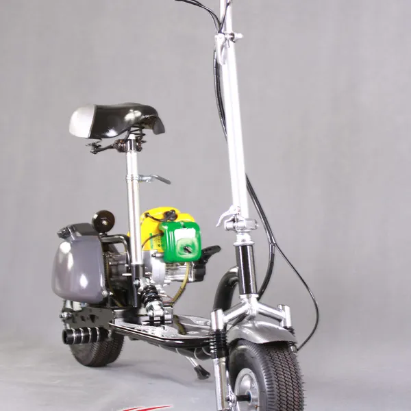 2 tekerlekli 50cc Katlanır Gaz Scooter sıcak satış gaz scooter parçaları