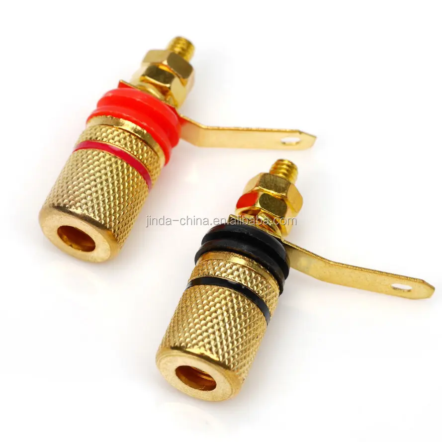 4mm Speaker Spade Terminal Bindung Post Banana Plug Socket Connector