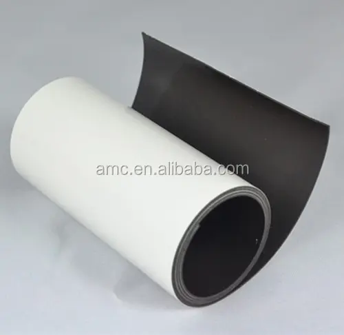 AMC China feito de borracha macia flexível ímã de papel adesivo