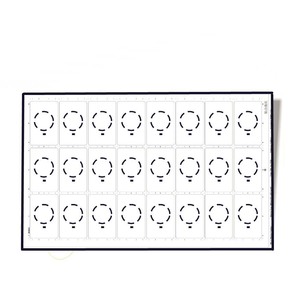 Factory <strong>Price</strong> A4 Size 3*8 Layout 13.56MHz HF Prelam Pvc Rfid <strong>Inlay</strong> for Making Access Control Card - Product Image 4