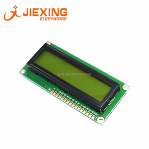 1602A LCD 5V Gelbgrün Hintergrund beleuchtung Schwarz Wörter 16 X2 LCD-Display Für Arduino