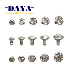 <strong>A</strong>/<strong>B</strong> Grade Quality Diamond/acrylic Cheap Shoes Diamond Tube <strong>Rivet</strong> Rhinestone Jeans Pearl <strong>Rivet</strong>