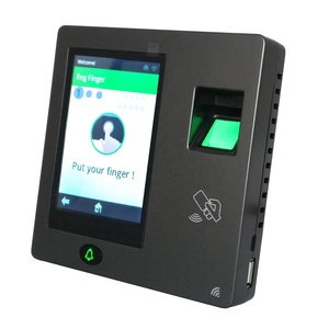 Sistema de Control de asistencia WIFI, controlador de acceso de pantalla táctil con huella dactilar