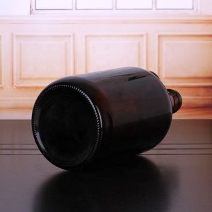 热销2升2000毫升琥珀加州葡萄酒啤酒玻璃瓶，带摆动顶部 - Product Image 5