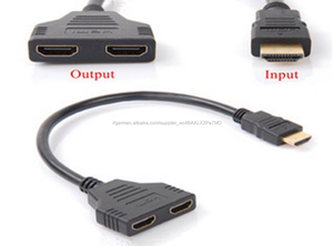 1x2 <span class=keywords><strong>HDMI</strong></span> Split <span class=keywords><strong>1</strong></span> Eingang <span class=keywords><strong>2</strong></span> Ausgang Video Verstärker Split kabel