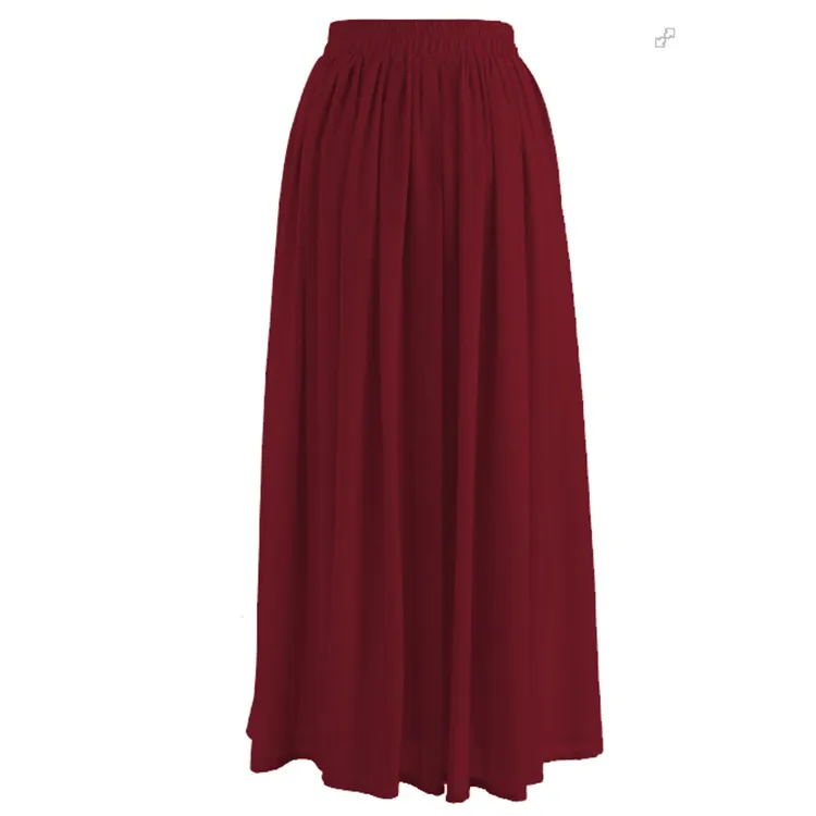 Long half skirt chiffon skirts-SK9006