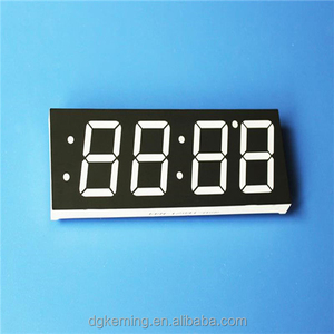 Rot 1,2 zoll 4 digit 7 segment numerische uhr digitalanzeige