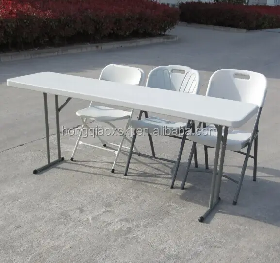 Venda barato durável 6ft mesa de conferência de mesa retangular de plástico (HQ-HY183)