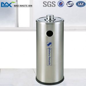 Paslanmaz çelik pil geri dönüşüm kutusu - Product Image 2