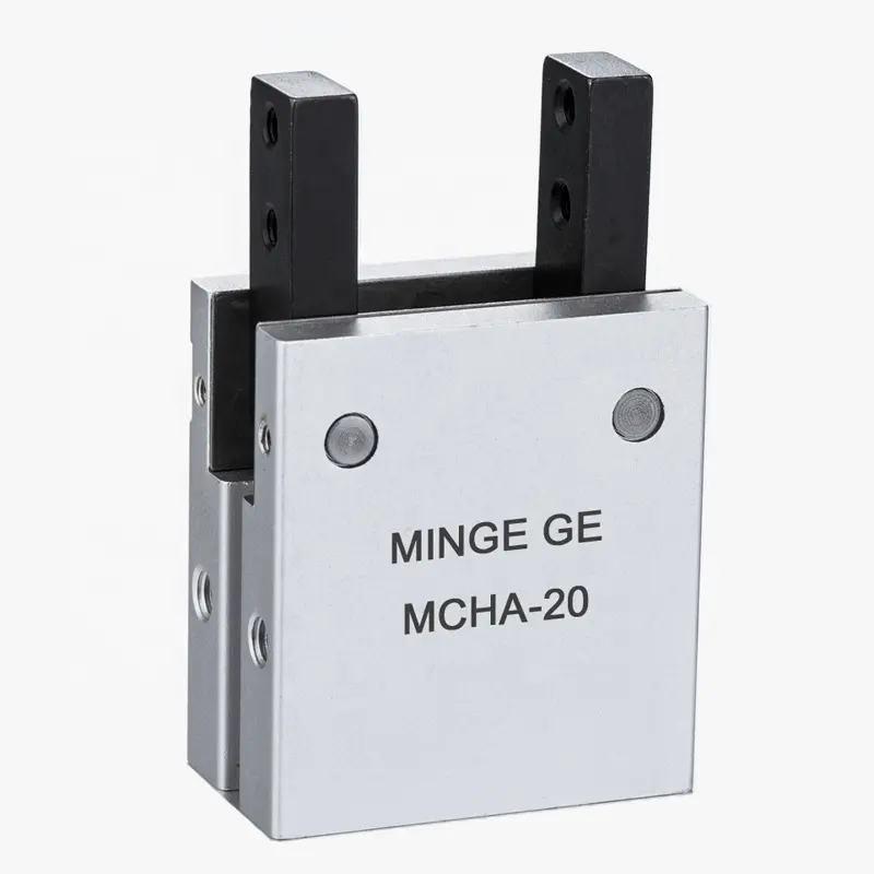NINGBO MINGGE MGPC minstandard standart MCHA serisi pnömatik hava seçici parmak silindir pnömatik paralel parmak tutucu silindir