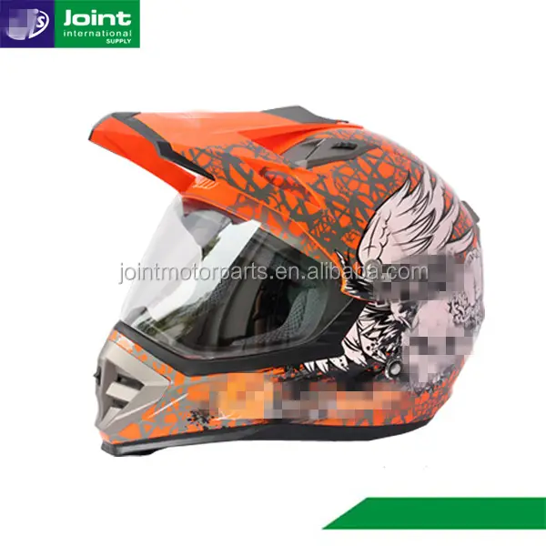 Motorcycle New Model Helmet ABS Material Motocross Helmet ECE Dirt Bike Helmet