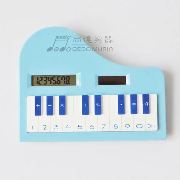 Calculator With Piano Shape