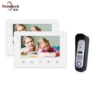 Sistema di interfono per videocitofono analogico da 7 pollici Smart Home con funzione di messaggio vocale - Product Image 1