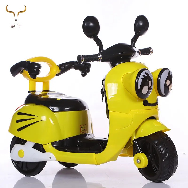 Hot Sale Baby Electric 6V Batterie Motorrad Mit 3 Rädern/Kinder Spielzeug auto mit leichter Musik Baby Elektro Dreirad Fahrrad