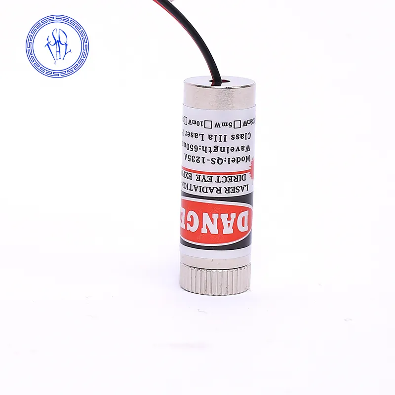 12X35Mm Tiêu Cự 50MW 450nm 3-5V Blue Dot Laser Diode Module