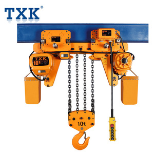 Motorized Trolley Ultra Low Headroom Overhead Crane Chain Hoist 7.5ton - Product Image 2