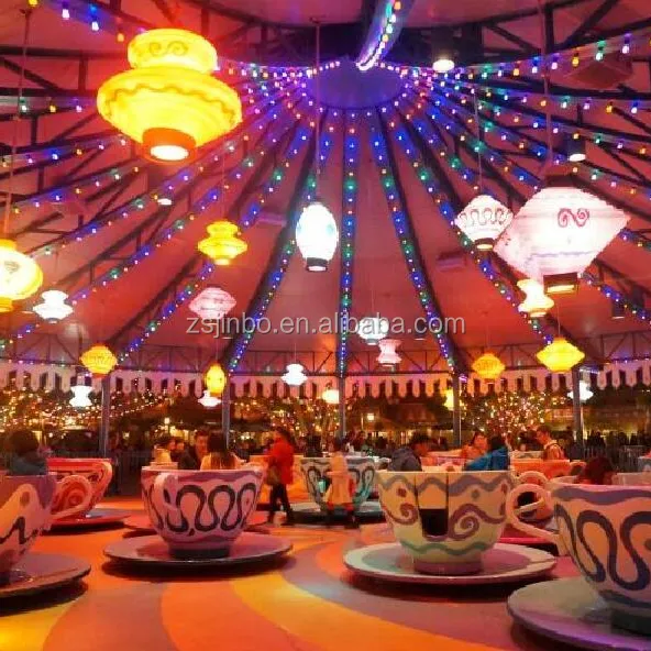متعة معرض الصين أرض المعارض شومان المحمولة النحل فنجان شاي ركوب ملاهي ألعاب معدات للبيع