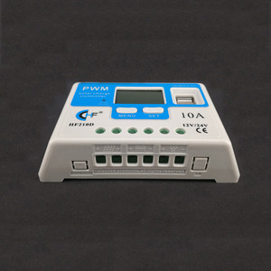 Direct Deal HF210D 10A 12V 24V auto tensão <span class=keywords><strong>PWM</strong></span> controlador de carga solar com LCD <span class=keywords><strong>Digital</strong></span>