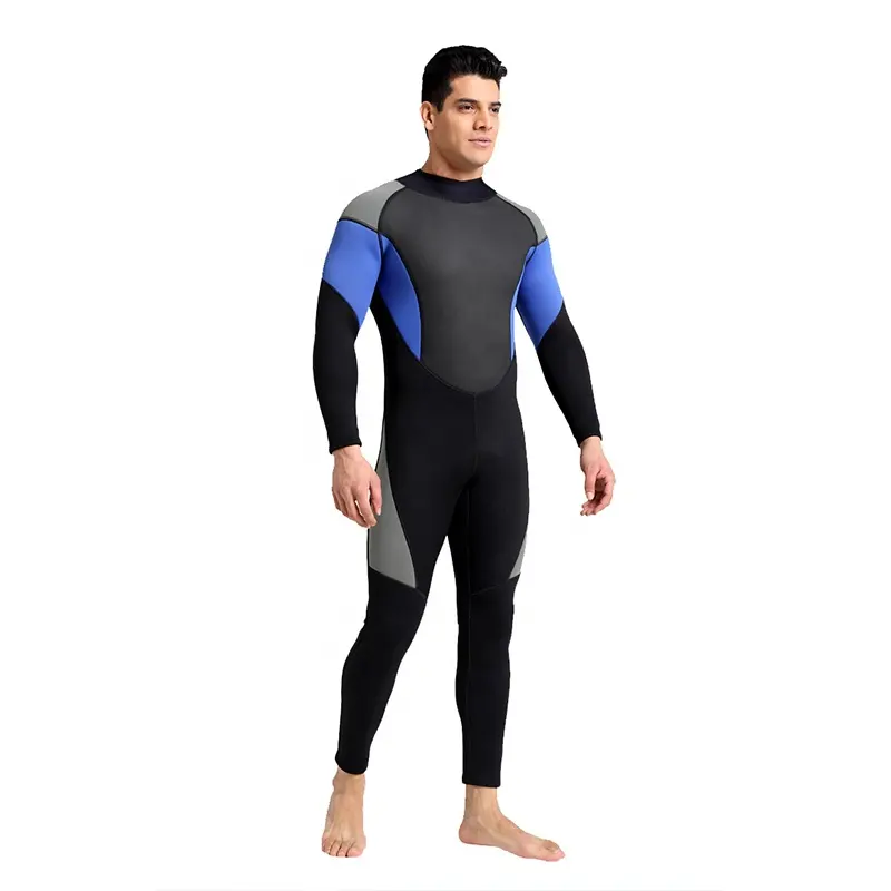 Traje de buceo para hombre, cola de sirena, 3mm, novedad