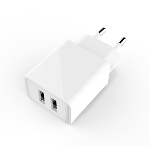 KC/CE/ROHS/ERP认证高品质micro <span class=keywords><strong>usb</strong></span> 2端口2.4A壁挂式充电器