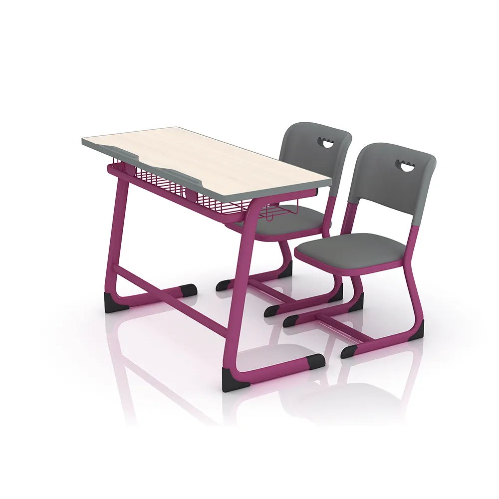 Banc d'école pour salle de classe moderne, de style moderne de haute qualité, prix pour enfants