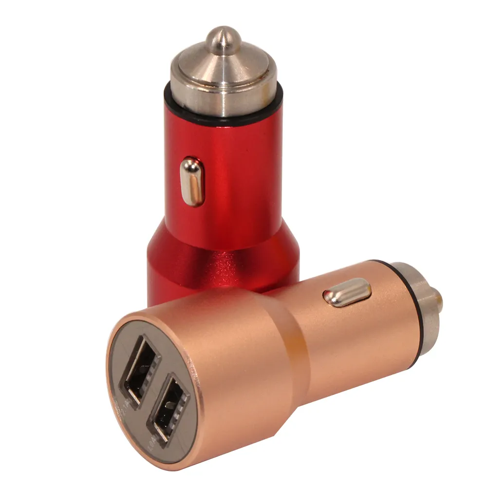 Kuncan-Adaptador de batería inalámbrico usb para coche, puertos USB duales, cargador de coche de 5V 2.1A