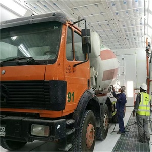 15m Truck Spray Booth with Drive Through Door ,bus Spray Paint Booths